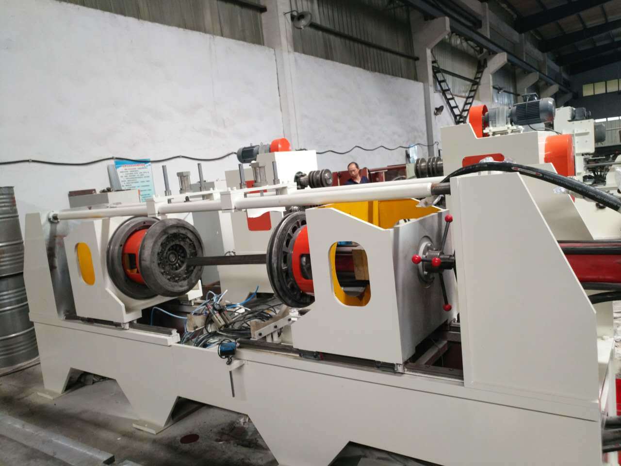 Steel Drum Reinforced Ring Forming Machine