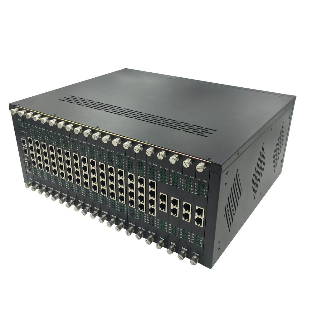 Hotel 160 lines Analog PABX PBX System of Telephone 