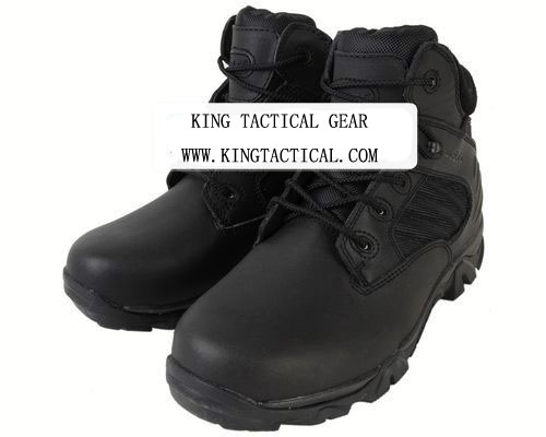 High Quality Black Tactical Boot for Military and Army