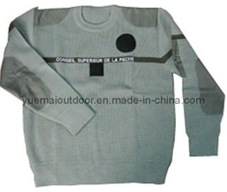 Military Sweater in Khaki with High Quality