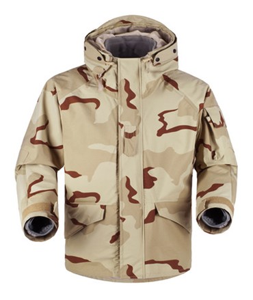 Military Waterproof and Breathable Parka for Cold Weather