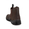Zapatos de seguridad de cuero marrón de calidad 3104