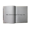 A4 size hard cover high school student notebook 8mm single line football star