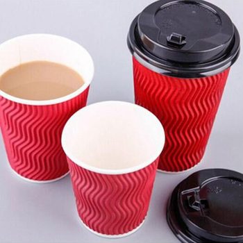 Disposable Ripple Wall Coffee Paper Cup