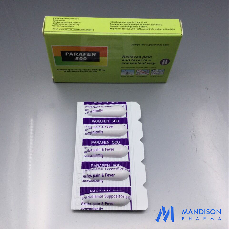 Acetaminophen Suppositories Buy Product on Guangzhou Mandison