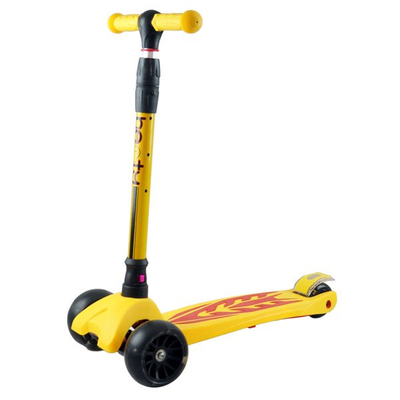 Heavy duty 4 wheel scooter with adjustable T-bar