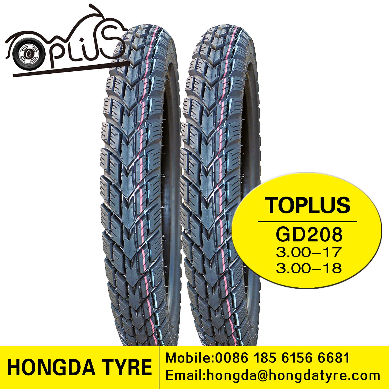 Motorcycle tyre GD208
