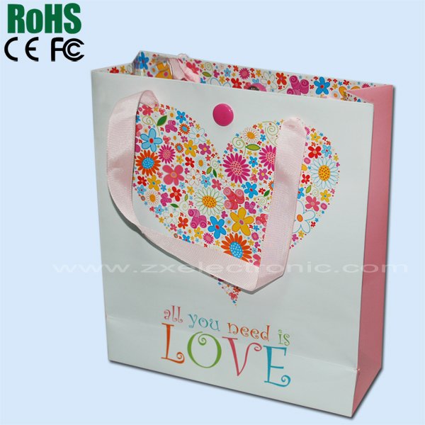 Gift bag with music for promotion