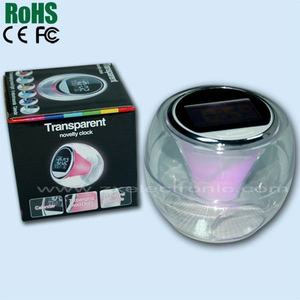 ABS plastic HEVOS promotional digital clocks