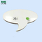 Recordable postcard with the different shape