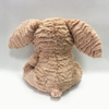 Custom Long Ear Valentine Stuffed Rabbit with Carrot Plush Toy