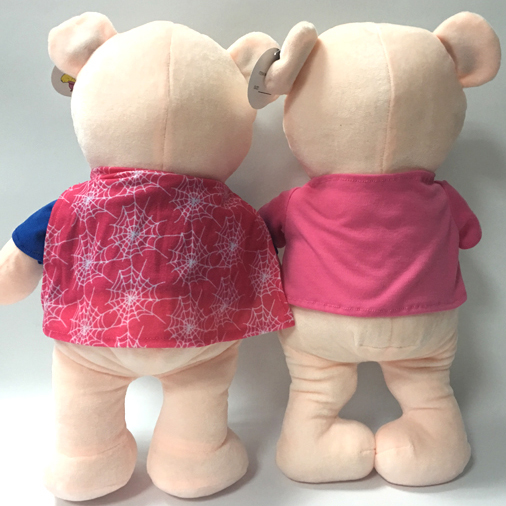 Valentines Gifts super hero couple bears plush gifts