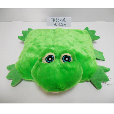 Cute Stuffed Plush Animal Baby Frog Pillow 