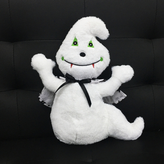 Exaggerated emoji stuffed White Ghosts with Shantou Cloak