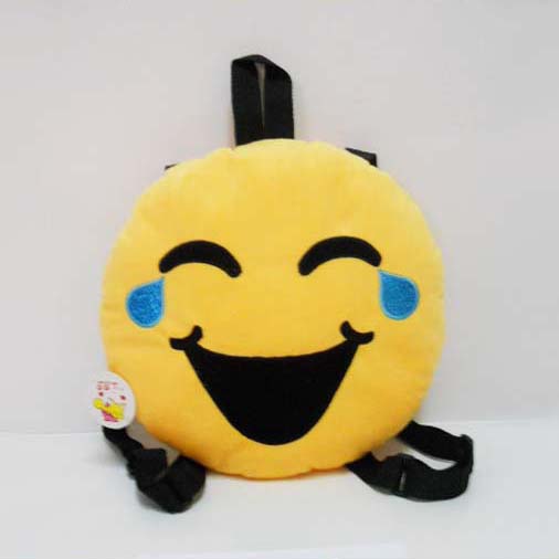 Plush Stuffed Emoji Kids Backpack 