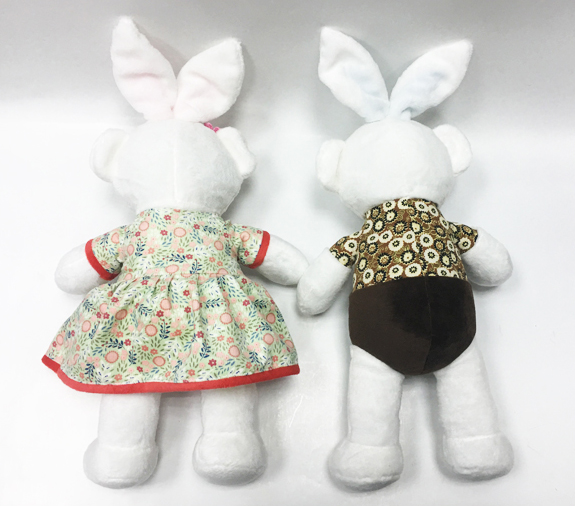 Lovely Couple Rabbit Promotion Soft Plush Bunny Rabbit Toys