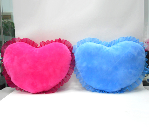 Custom Valentine Plush Heart Shaped Pillow Soft Heart Pillow