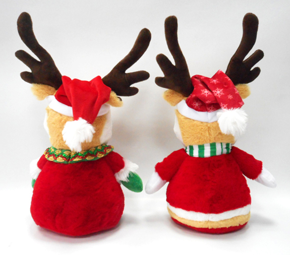 Plush Little Animal Christmas Deer Stuffed Toy for Kids