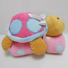 Stuffed Soft Plush Pink Tortoise Toy Baby Blanket