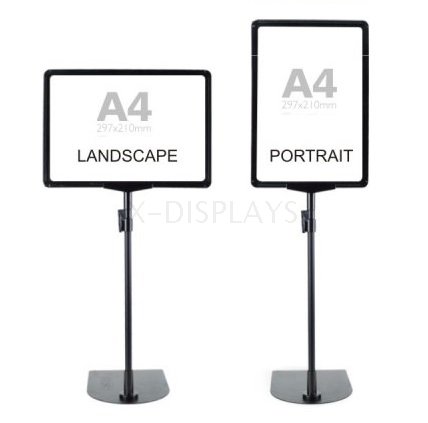 A4 Pop Adertising Poster Fraem With Free Telescoping Stand Buy