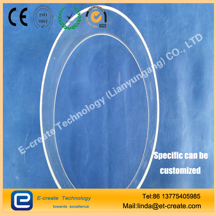 Semiconductor Grade Transparent Quartz Glass Tube