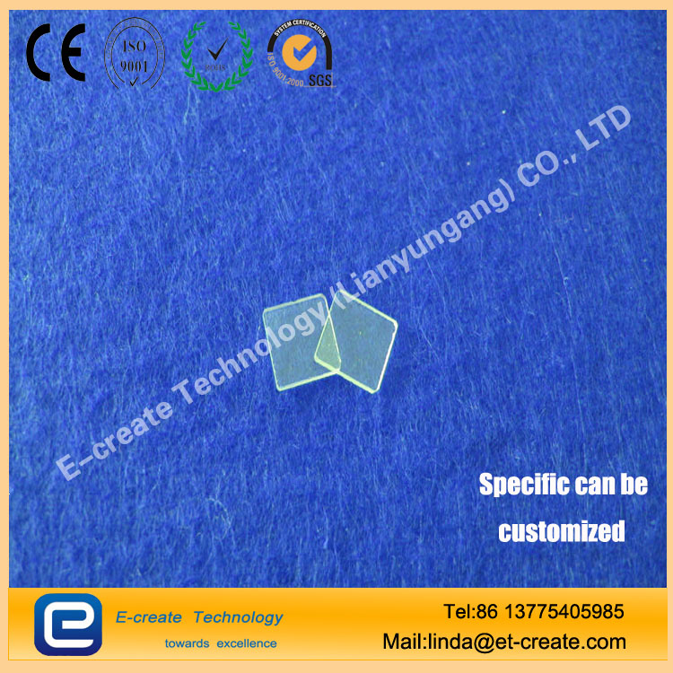 High transmittance UV quartz window / coated substrate / UV sterilization quartz instrument