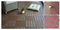 Tuiles de verrouillage ext&eacute;rieures de paquet de WPC DIY/plancher en plastique en bois en caoutchouc de sports