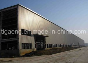 Supermercado pesado de la estructura de acero del bajo costo/oficina temporal grande para Egipto