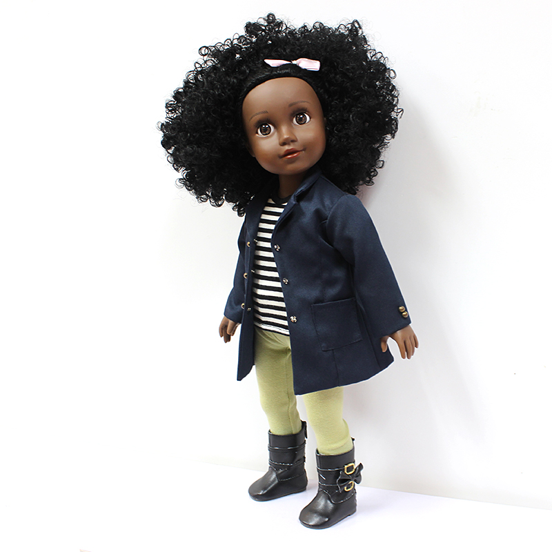 life size black doll