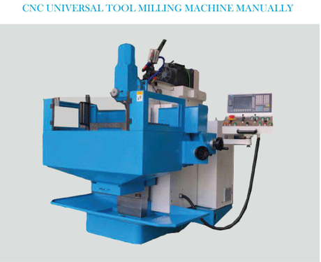 CNC UNIVERSAL TOOL MILLING MACHINE MANUALLY XKF8140