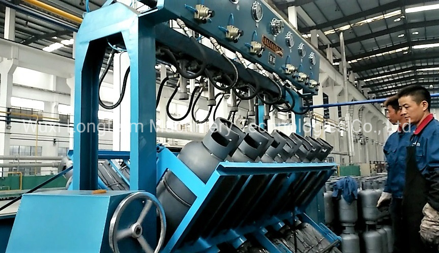 Semi Automatic LPG Cylinder Re-Validation Hydrostatic Pressure Testing Machine
