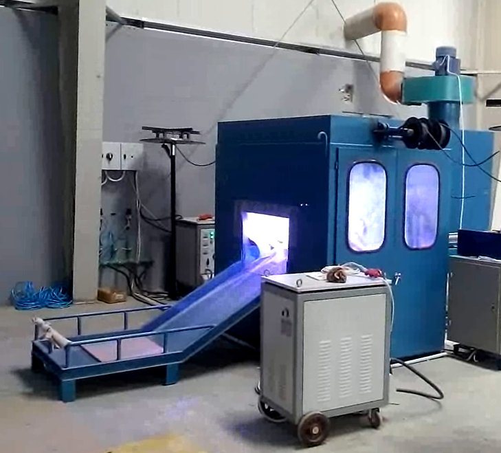 Hot Sale LPG Gas Cylinder Zinc Metalizing Machine