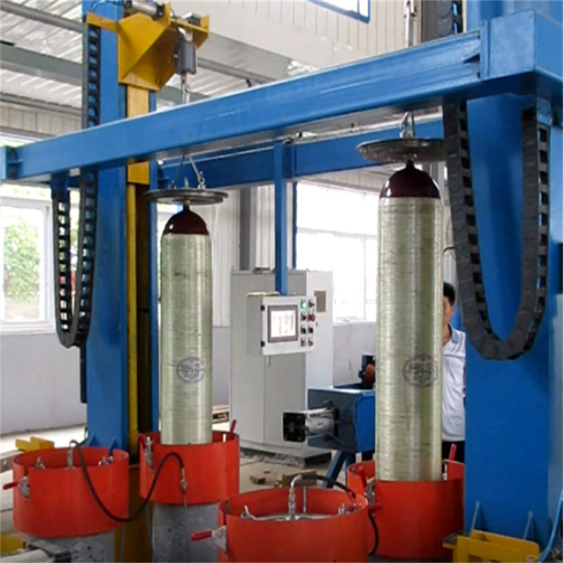 CNG Gas Cylinder External Hydro-Static Testing Machine Water Pressure Tester for Seamless Gas Cylinder