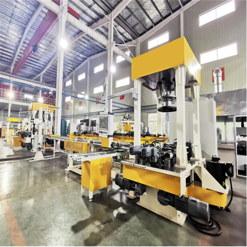 Vertical Steel Drum Forming Machine Automatic Flanging & Expanding & Seaming Machine