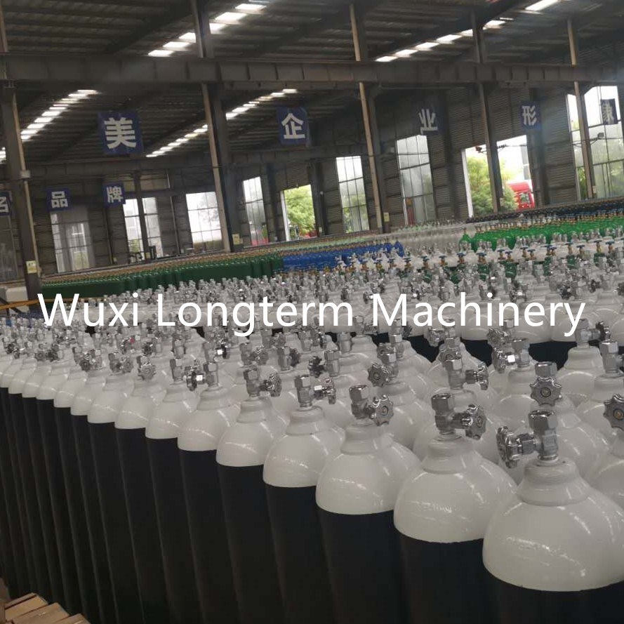 Factory Price 10L 40L 47L 50L 60L 80L 90L 100L 120L Industrial Medical CNG Seamless Oxygen Cylinders Made in China