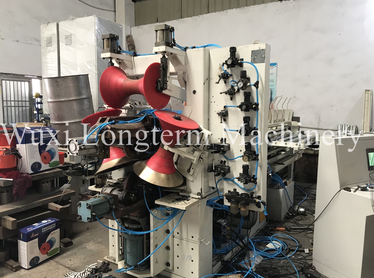 Whole Steel Drum Production Line, Drum Decoiler and Blanking Line, Steel Drum Flanging and Expanding Machine