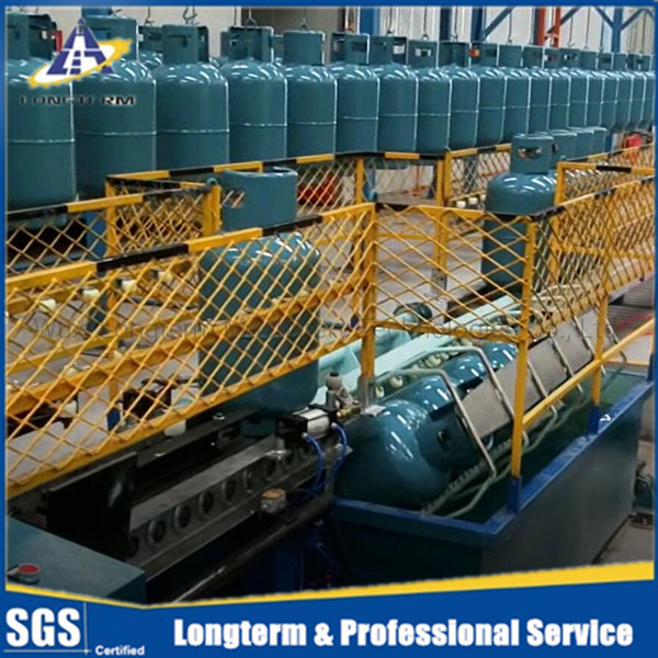 Fully Automatic LPG Gas Cylinder Leakage Testing Machine in LPG Cylinder Production Line