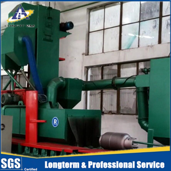 High Pressure Seamless/CNG Cylinder Inner Sand Blasting Machine Outer Shot Blasting Machine