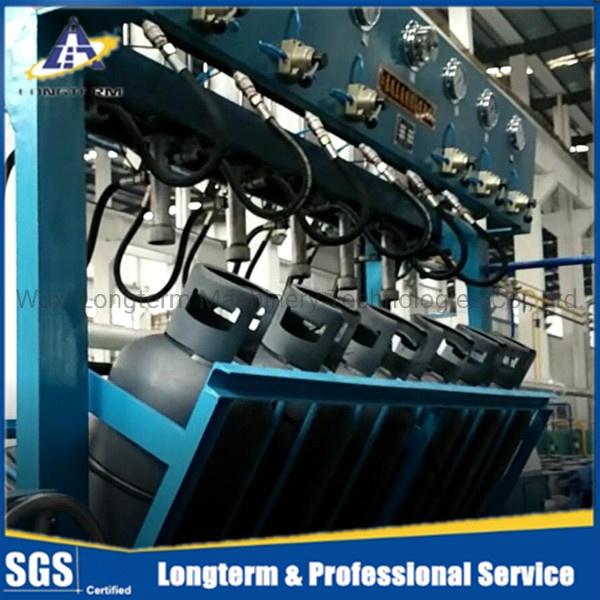 LPG Cylinder Hydrostatic Testing Machine Gas Tank Water Testing Machine