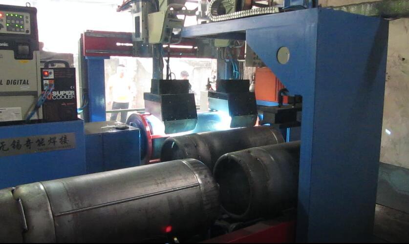 50kg LPG Cylinder Circumferential Welding Machine