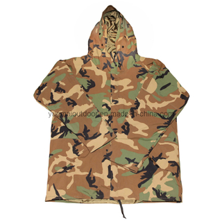 Military Woodland Camo Cold Weather Parka