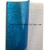 A4 size PP cover seyes 96 pages notebook staple binding corner rounding assorted designs