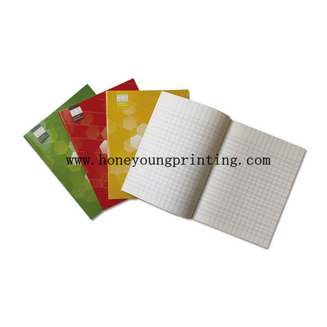 Cahier 17x22 Double Ligne 32 Pages Agrafé Couleurs Assorties 