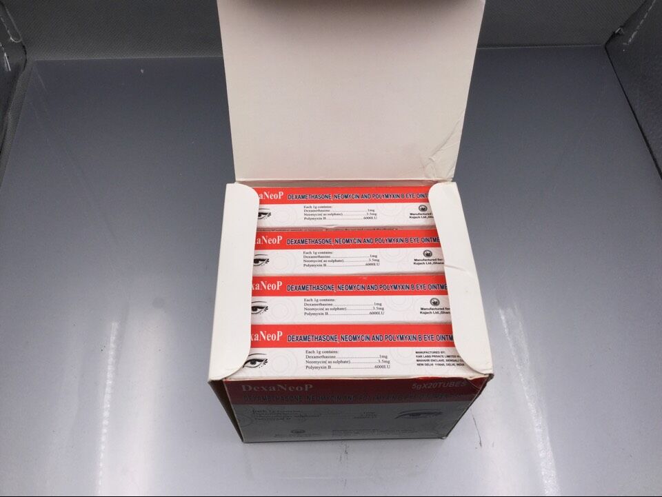 Dexamethasone,Neomycin and Polymyxin Eye Ointment