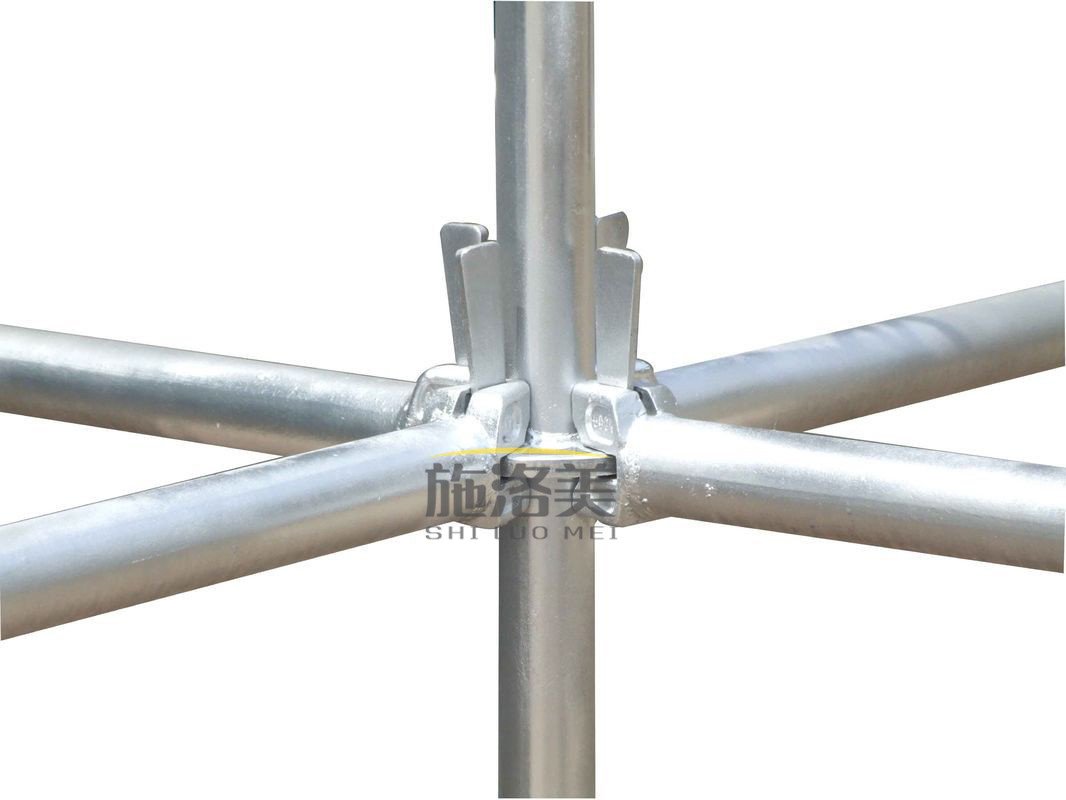 Ringlock scaffolding system for high-rise buildings SR01