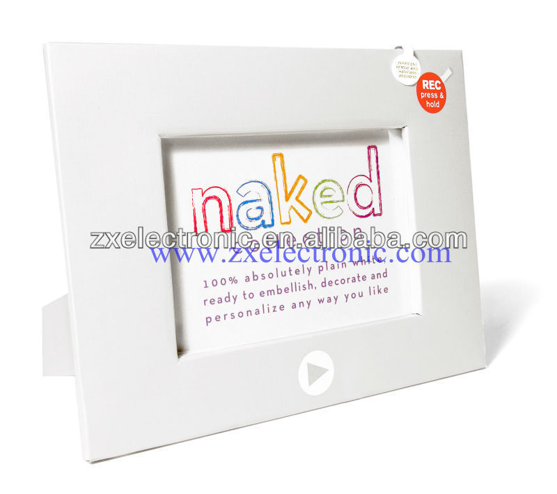 Voice recording picture photo frame