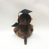 8inch Sitting Plush Graduation Monkey Hold Customized Sign