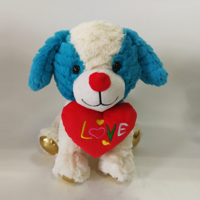 Fluffy Puppy Plush Toy Dogs Stuffed Animals Soft Children Dolls