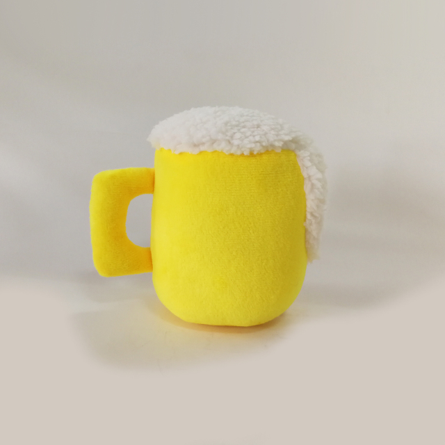 Stuffed Cute Plush Cup Toys Soft Mini Emoji Plush Cup 