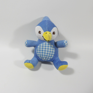 Mini Plush Bird Shaped Sound Chew Squeaker Interactive Pet Toy